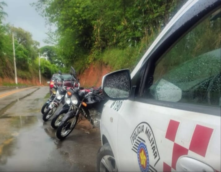 PM apreende motocicletas durante “Operação Sossego”